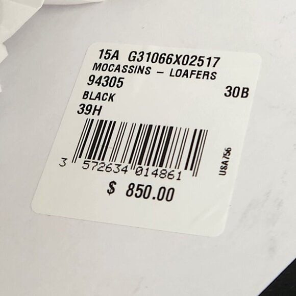 Chanel Black Pointed Toe Leather Loafers - Picture 11 of 12